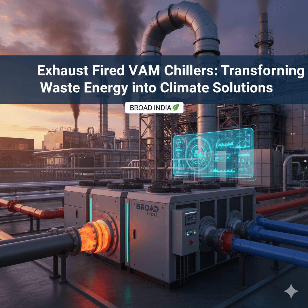 Exhaust Fired VAM Chillers: Transforming Waste Energy into Climate Solutions