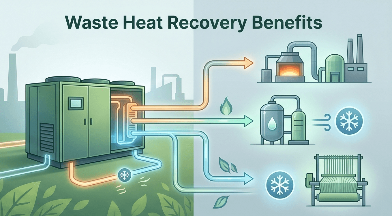 Hot Water Chiller for Waste Heat Recovery: Which Industries Benefit Most in India?