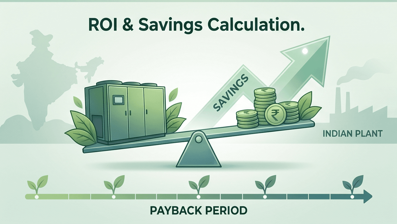 Hot Water Chiller ROI: How to Calculate Payback Period and Savings for Indian Plants