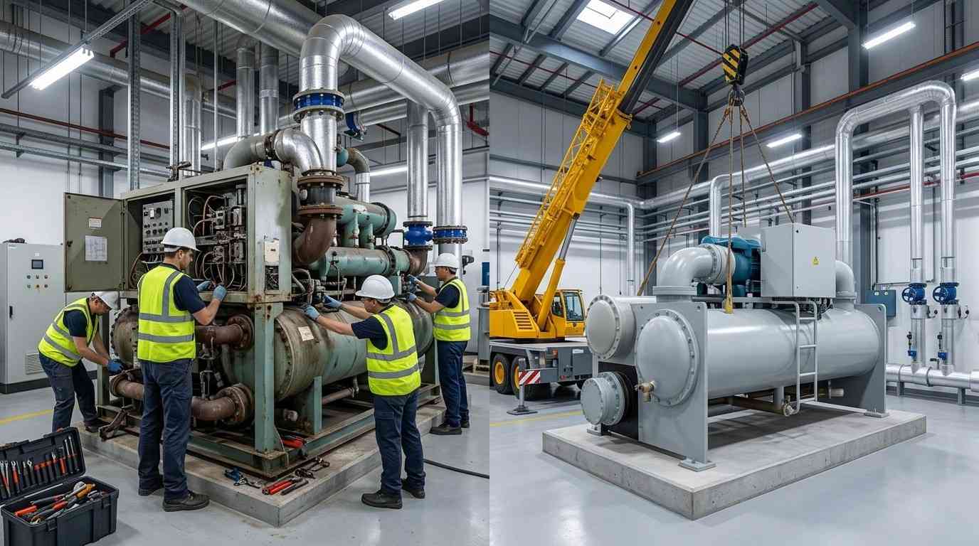 Chiller Retrofit vs Replacement: Which Pays Off in India?