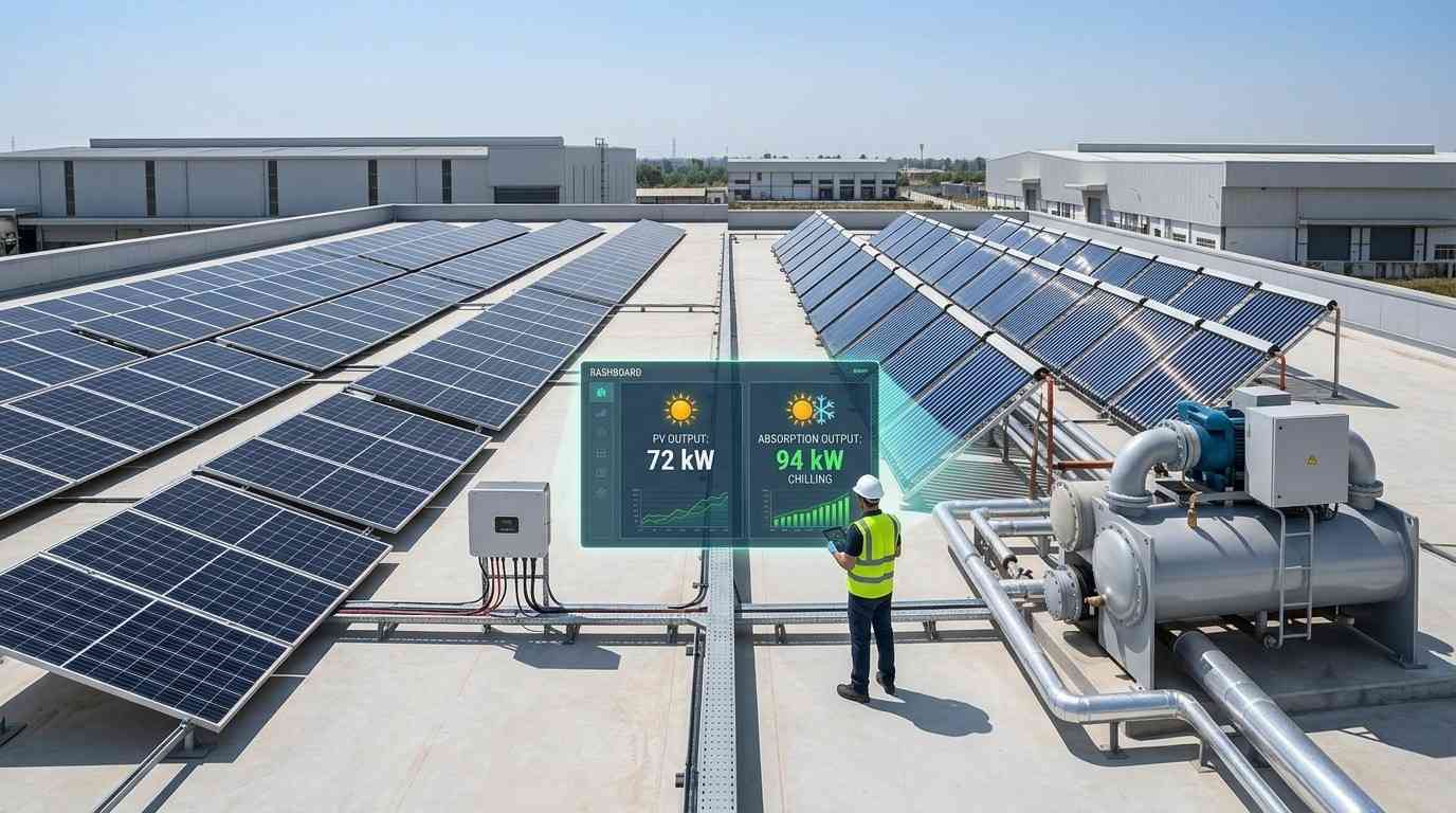 5 Reasons Solar Absorption Chillers Suit India Better Than Solar PV