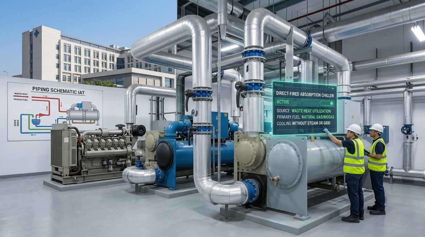 How to Cool a Hospital With No Steam and Unreliable Grid