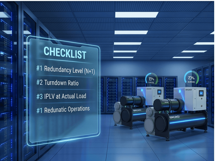 Data Center Chiller Specs: 6 Magnetic Chiller Checks
